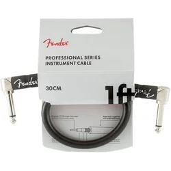 Fender Professional Series Instrument Cable A/A 30 cm Black