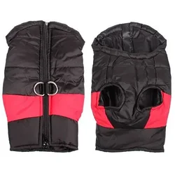 Vest Doggie Jacket za pse rdeča oblačila velikosti 3XL