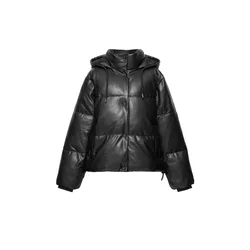 Pull&Bear Zimska jakna črna