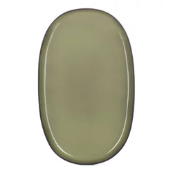 Servirni krožnik CARACTERE, 35 cm, kaki, REVOL