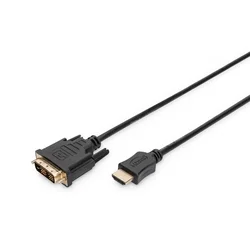 Digitus Kabl HDMI na A-DVI(18+1) FHD 2m crni ( ak-330300-020-s )