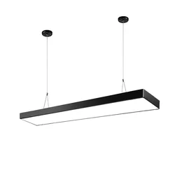 Canmeijia Viseća linearna LED lampa, 50 W, Crna