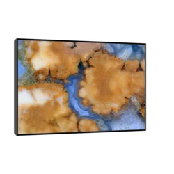Canvas Slika na platnu Ahat Fruška gora, Sa ramom, 40 x 60 cm, Crni