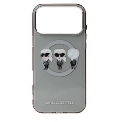 Karl Lagerfeld Etui za telefon temno siva/mešane barve