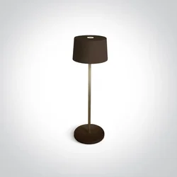 STOLNA LAMPA LED 3,3W/200lm/3000K PUNJIVA PREKO USB, DIMM, IP65 SMEĐA