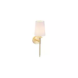 Endon 92955 - Zidna lampa 1xE14/6W/230V bela/zlatna