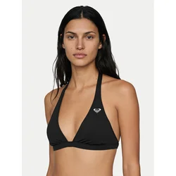 Roxy Gornji del bikini Solid Essentials ERJX305689 Črna