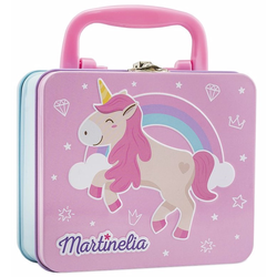 Martinelia Dečiji koferčić za šminkanje Unicorn, 15 komada