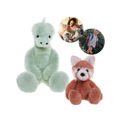 Charlie Bears Charlie Bears, Komplet dveh plišastih igrač iz serije Bear&Me: panda Ronnie in stegizaver Stevie – idealno za otroke