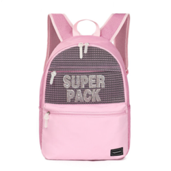 S-Cool Ženski ranac Teenage Superpack 45x30x15cm SC1662, Roze