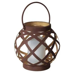 Solarna svetiljka-fenjer Swing 210x210x210mm 12xLed Luxform