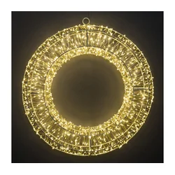 Brilagi - LED spoljašnja božićna dekoracija LED/6W/230V IP44, venac 50 cm