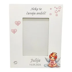 Okviri za rođenje, krštenje i rođendan – Personalizirani pokloni za najvažnije trenutke - 10. Neka te čuvaju anđeli - 151179