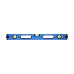 HOGERT Libela s rukohvatima aluminijumska 100 cm 3 nivelatora