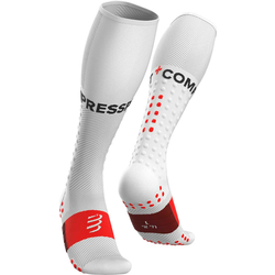 Compressport Full nogavice Run T4 Bela