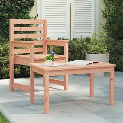 Vidaxl Vrtna miza 82,5x50,5x45 cm trden les douglas