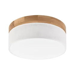 Brilagi - LED stropna svetiljka BELLADONNA LED/20W/230V prečnik 30 cm bela/hrast