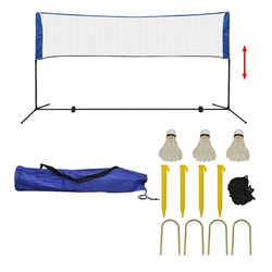 vidaXL Komplet mreže za badminton s perjanicami 300x155 cm