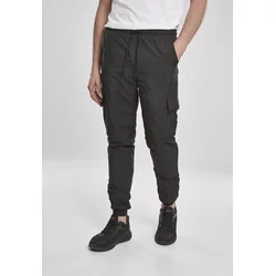 Cargo Nylon Track Pants Black