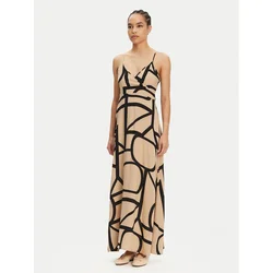 ONLY Poletna obleka Nova 15317840 Bež Regular Fit