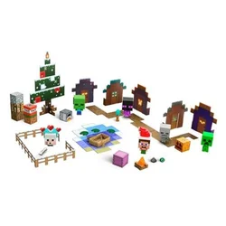 MATTEL Minecraft Mob Head Minis Advent Calendar, (20499067)