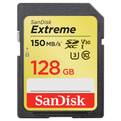 SanDisk MEMORIJSKA KARTICA SDXC 128GB Extreme 150MB/s V30 UHS-I U3