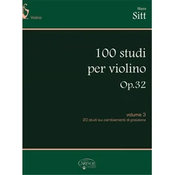 SITT:100 STUDI OP.32 PER VIOLINO VOL.3