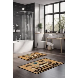 Lessentiel Maison Set prostirki za kupatilo CT-5159, 2 Komada, Šarena