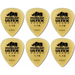 Dunlop 433P 114 Ultex Sharp Players Pack 1,14 mm