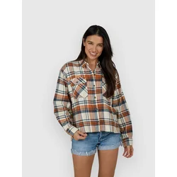 Salty Crew Nomad Flannel Shirt bone