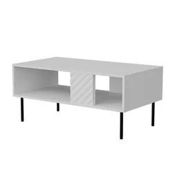 Cama meble Klopa/miza Cama LUCCA 100x55x46 bela