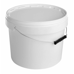 vedro 10 litrov belo s pokrovom