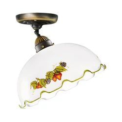 Kolarz 731.10.114 - Plafonski luster NONNA 1xE27/75W/230V prečnik 30 cm vino/jagoda