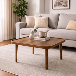 Hanah Home klub sto Hera 90, 90 cm, orah