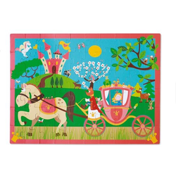 SCRATCH: Sestavljanka PRINCESKINA KOČIJA (60 puzzlov)