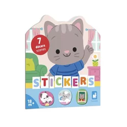 Janod Stickers Nalepke Hiša 7 predlogov