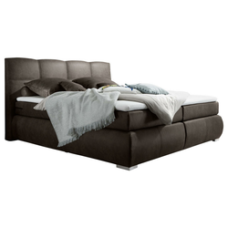 BOXSPRING KREVET 180/200 cm tamnobraon