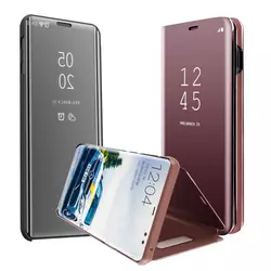 Samsung maskica sa zrcalom - Rose Gold -