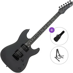 PSD Guitars SPS-100M Basic SET Matte Black Električna kitara