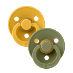 BIBS Cucle, 0-6m, 2 komada, Honey Bee & Olive