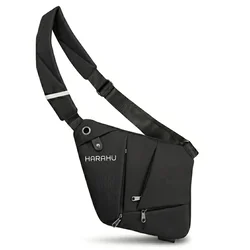 Muška Crossbody Torba HARAHU Pulse - Crna KP40323