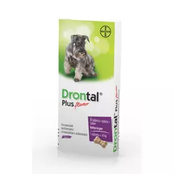 Drontal® Plus 150/144/50 mg tableta s okusom A.U.V. 6 tableta (novo)