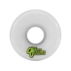 OJ Wheels Plain Jane Keyframe 87A 56mm Wheels white