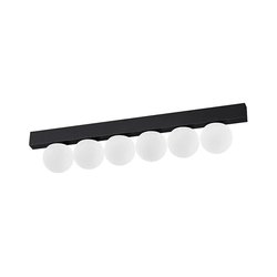 Ideal Lux - LED stropno svetlo PING PONG 6xLED/3W/230V CRI 90 crno