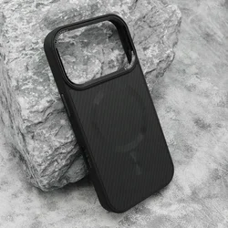 Magsafe za iphone 17 pro (6.3) crna Futrola carbon (big camera) ( F122749 )