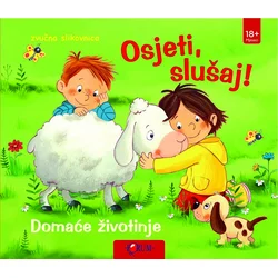 Zvučna slikovnica Osjeti,slušaj: Domaće životinje