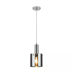 Rabalux Donati, staklo Visilica lampa, hrom, tonirano staklo, E27 1x