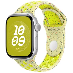 Apple Watch 42mm Nike Sport Band:  Volt Splash Nike Sport Band - M/L