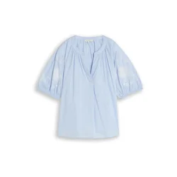 TOM TAILOR Bluza svetlo modra/bela