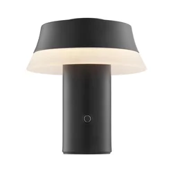 Brilliant - LED prigušiva punjiva dodirna stona lampa KINICH LED/2,5W/5V 2700K crna